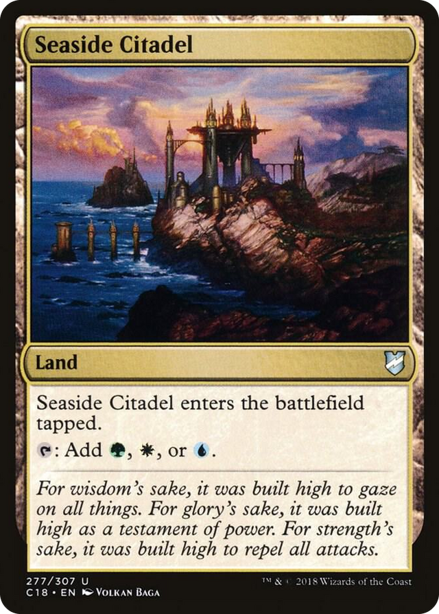 0277 Seaside Citadel U Commander 2018