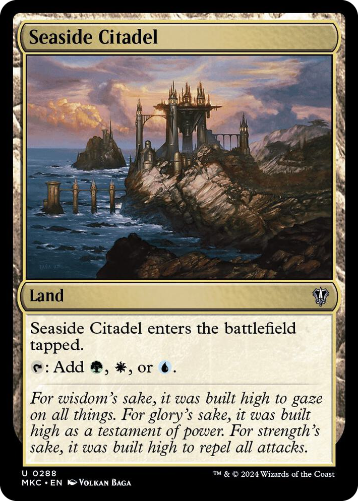0288 Seaside Citadel U Commander: Murders at Karlov Manor