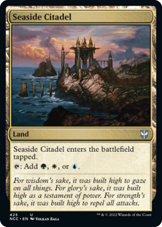 0425 Seaside Citadel U Commander: Streets of New Capenna