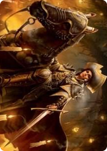0012 Seasoned Cathar Art Card S Art Series: Innistrad: Midnight Hunt