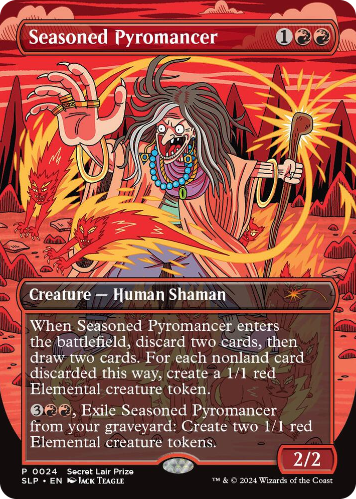 0024 Seasoned Pyromancer P Pro Tour Promos