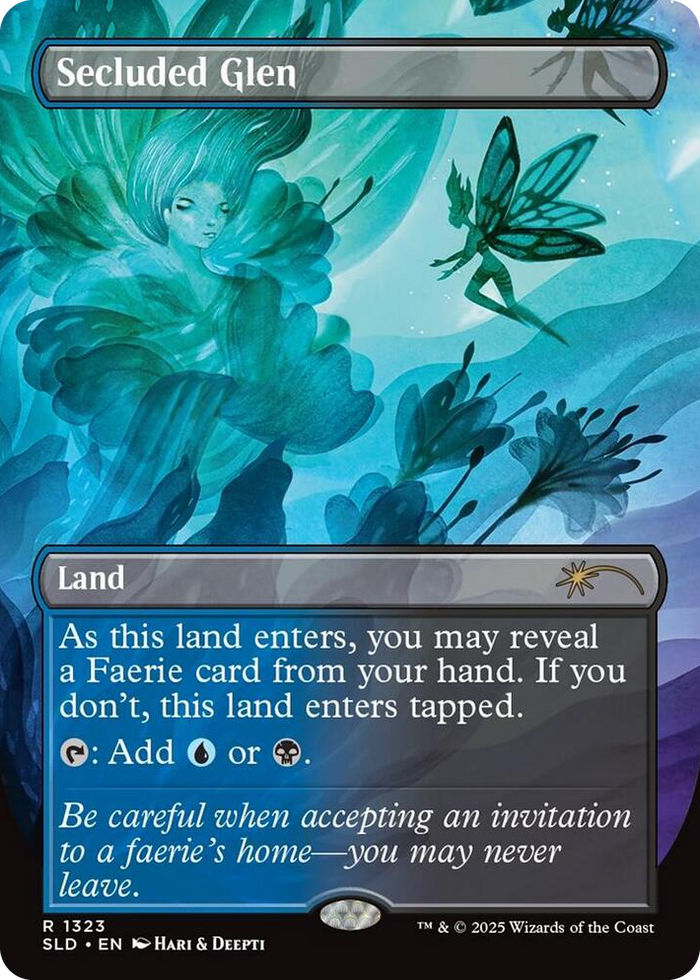 Secluded Glen #1323 R - Secret Lair Drop Series Pokemon card