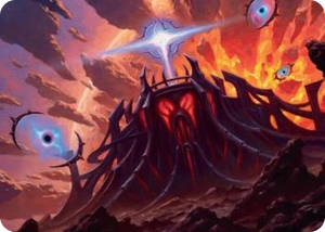 0032 Secluded Starforge Art Card S Art Series: Edge of Eternities