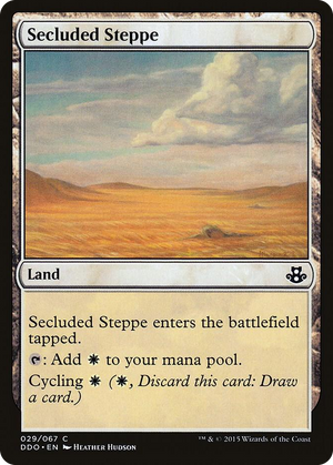0029 Secluded Steppe C Duel Decks: Elspeth vs. Kiora