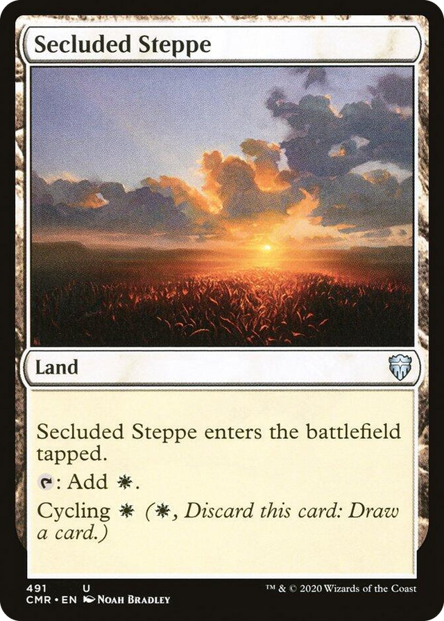 0491 Secluded Steppe U Commander Legends