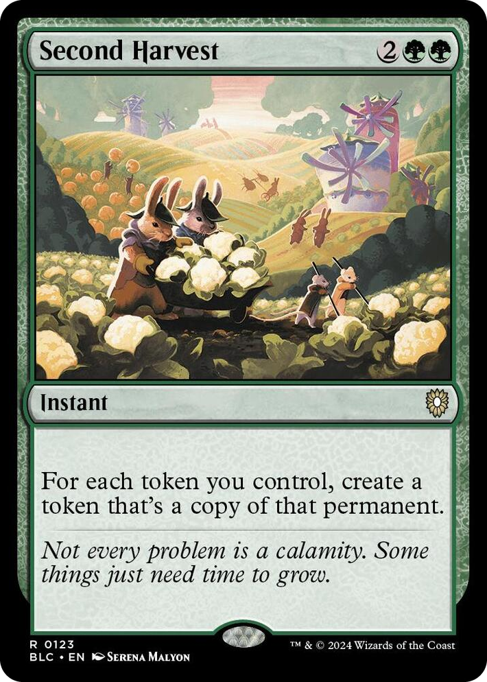 0123 Second Harvest R Commander: Bloomburrow
