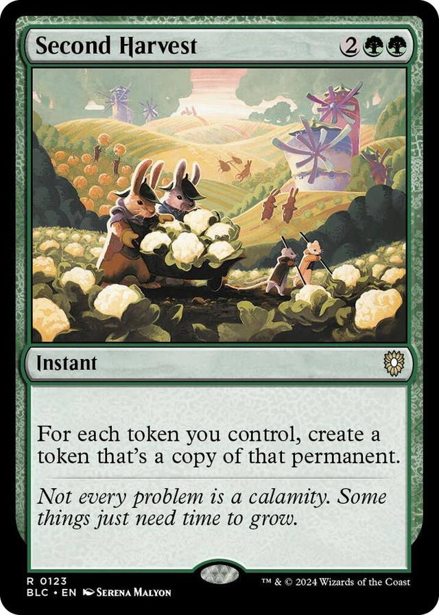0123 Second Harvest R Commander: Bloomburrow