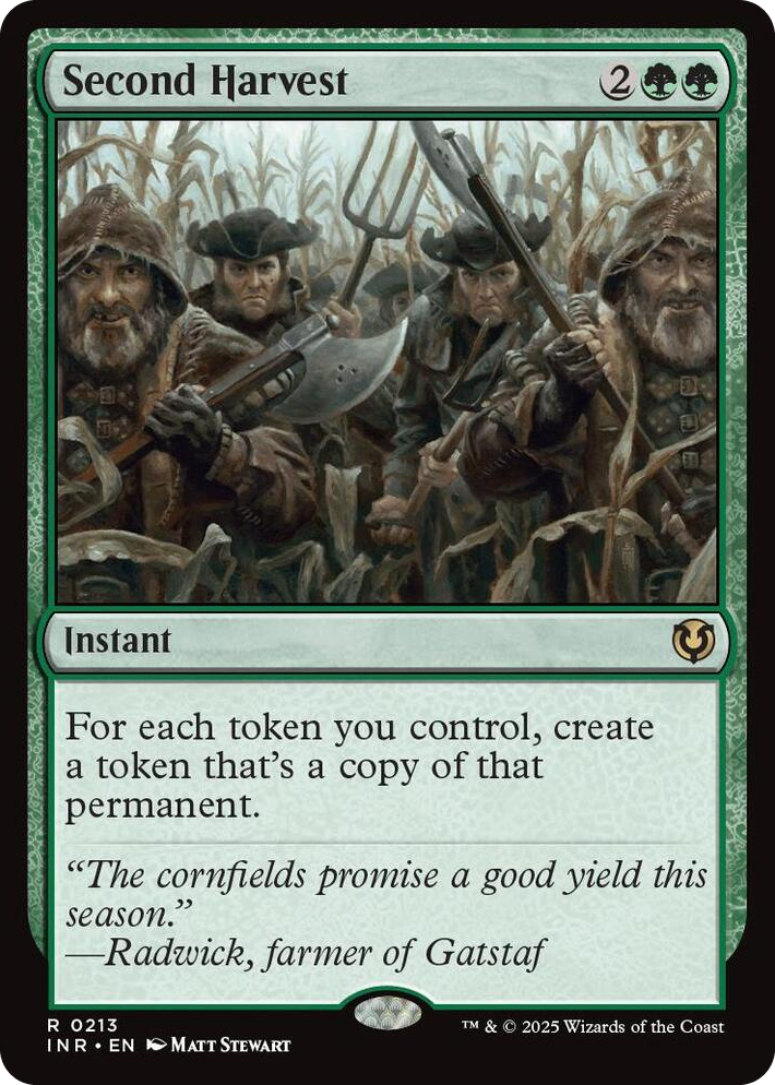0213 Second Harvest R Innistrad Remastered