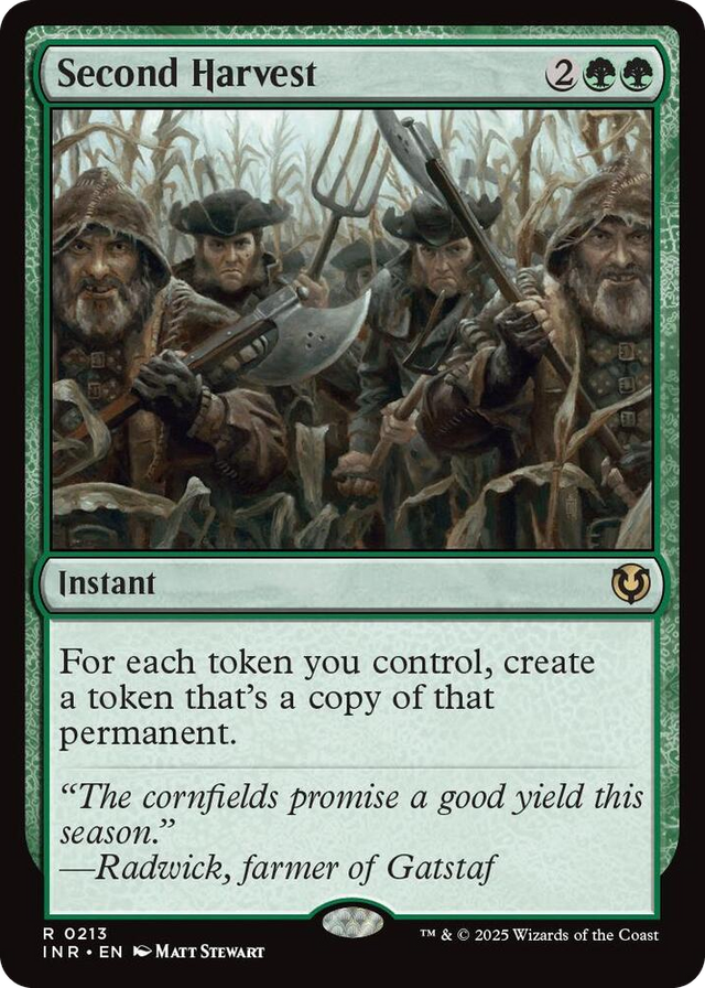 0213 Second Harvest R Innistrad Remastered
