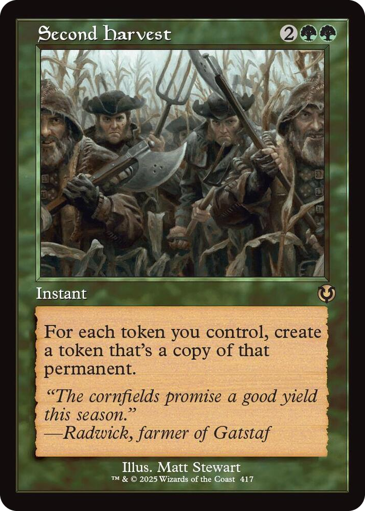 0417 Second Harvest (Retro Frame) R Innistrad Remastered