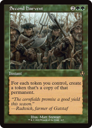 0417 Second Harvest (Retro Frame) R Innistrad Remastered