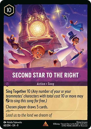 0060 Second Star to the Right Rare Fabled