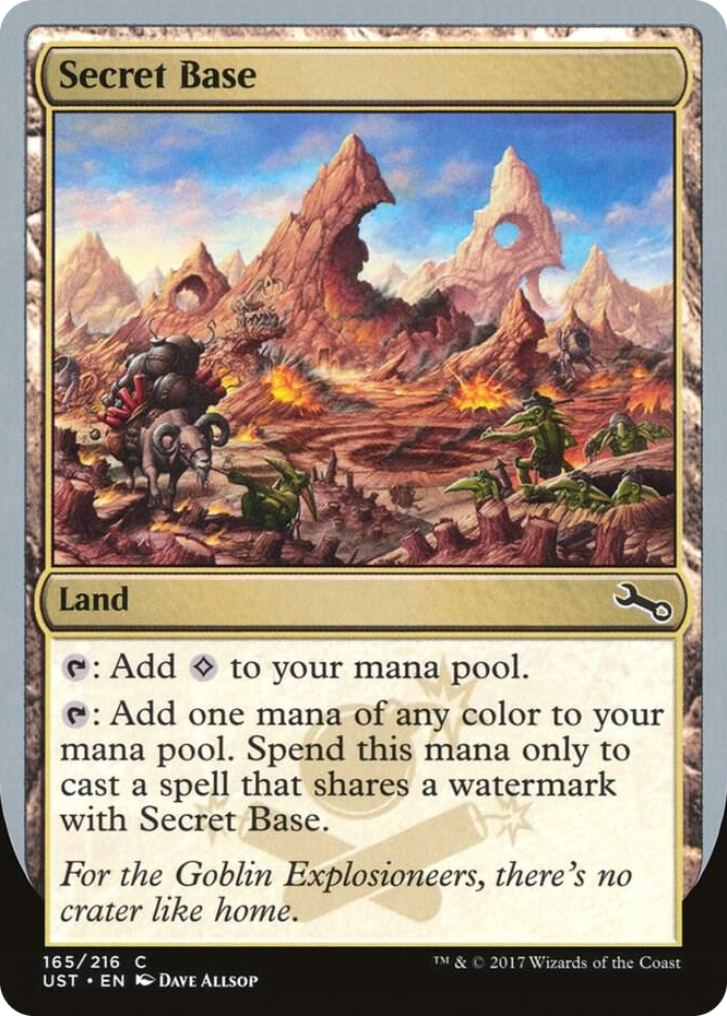 0165 Secret Base (D) C Unstable