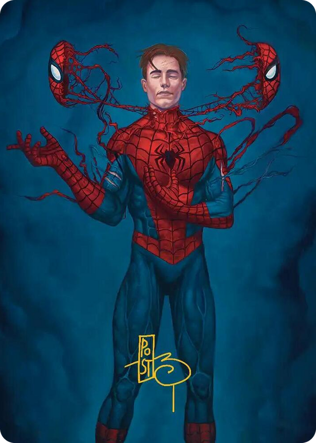 0006 Secret Identity Art Card (Gold-Stamped Signature) S Art Series: Marvel's Spider-Man