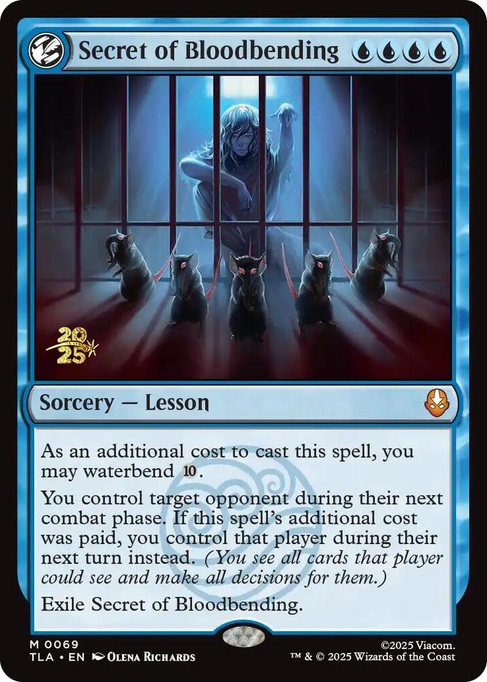 0069 Secret of Bloodbending M Prerelease Cards