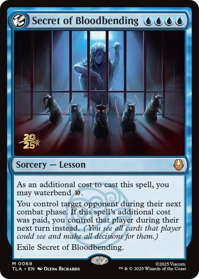 0069 Secret of Bloodbending M Prerelease Cards