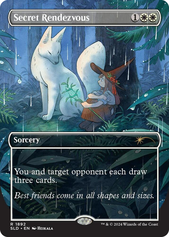 Secret Rendezvous (1892) #1892 R - Secret Lair Drop Series Pokemon card