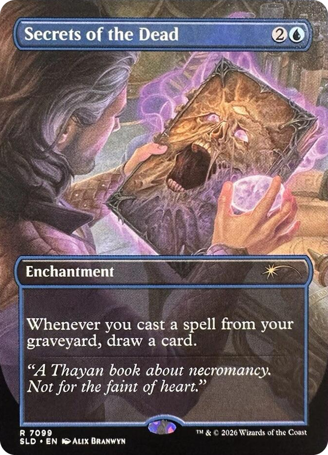 Secrets of the Dead #7099 R - Secret Lair Drop Series Pokemon card