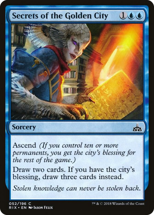 0052 Secrets of the Golden City C Rivals of Ixalan