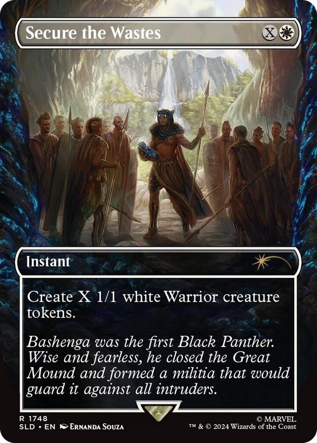 1748 Secure the Wastes (Rainbow Foil) R Secret Lair Drop Series