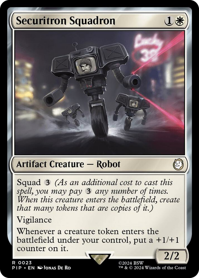 0023 Securitron Squadron R Universes Beyond: Fallout
