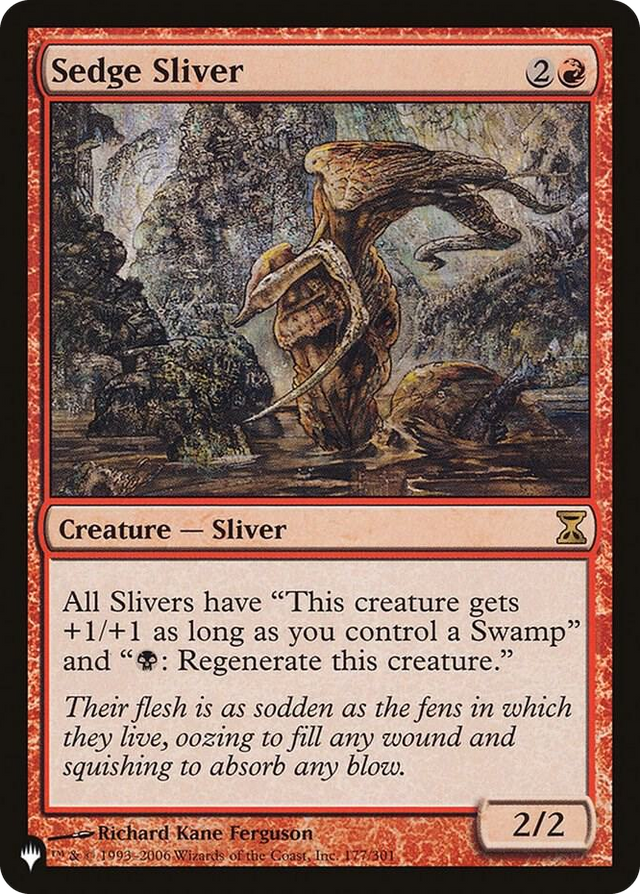 0177 Sedge Sliver R The List Reprints