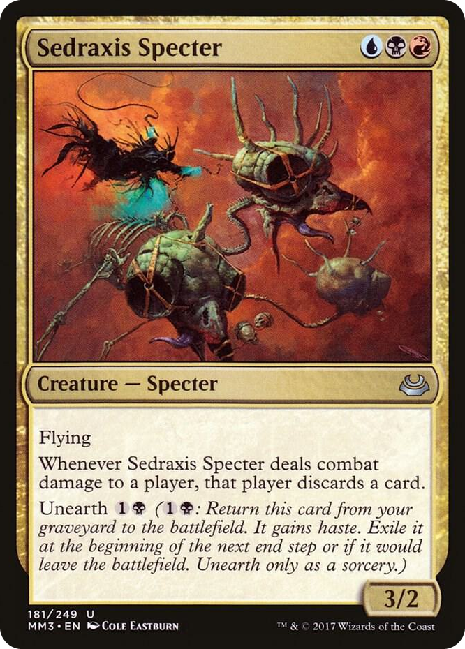 Sedraxis Specter #181 U - Modern Masters 2017 Pokemon card