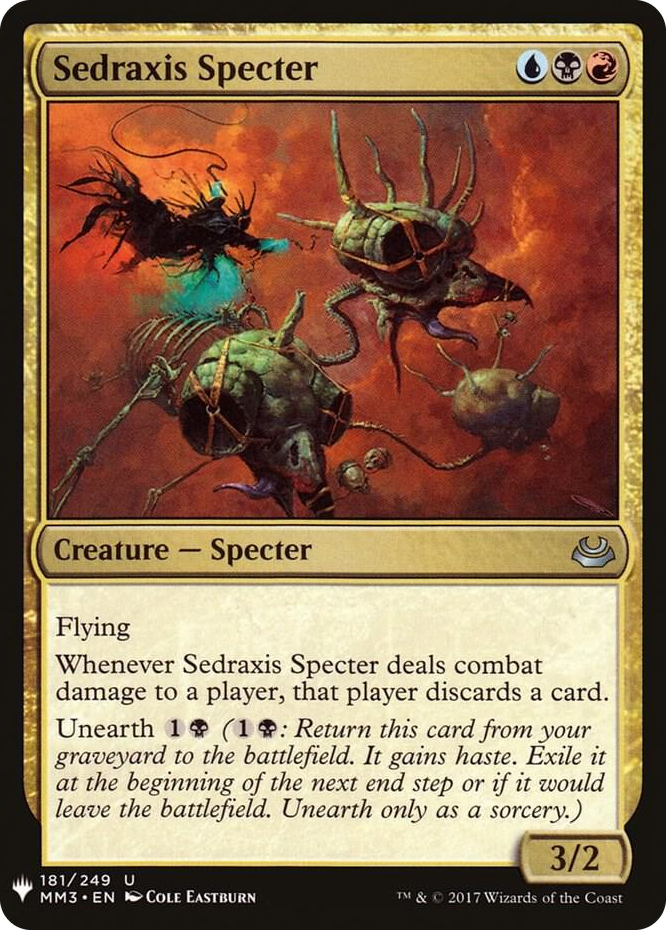 0181 Sedraxis Specter U The List Reprints