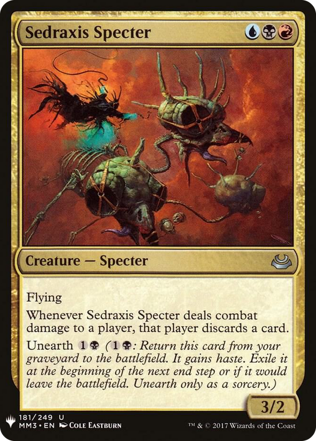 0181 Sedraxis Specter U The List Reprints