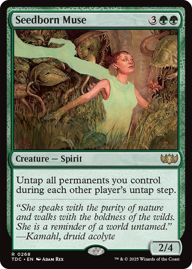 0268 Seedborn Muse R Commander: Tarkir: Dragonstorm