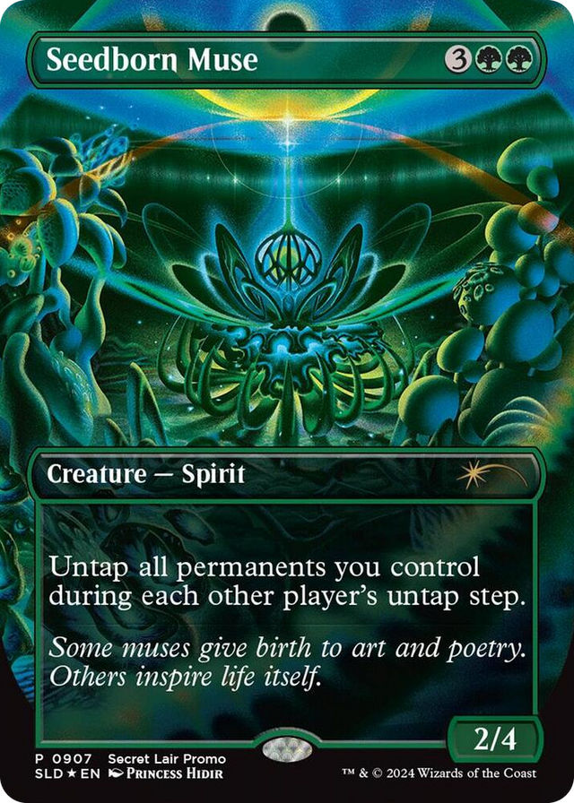 0907 Seedborn Muse (Rainbow Foil) R Secret Lair Drop Series