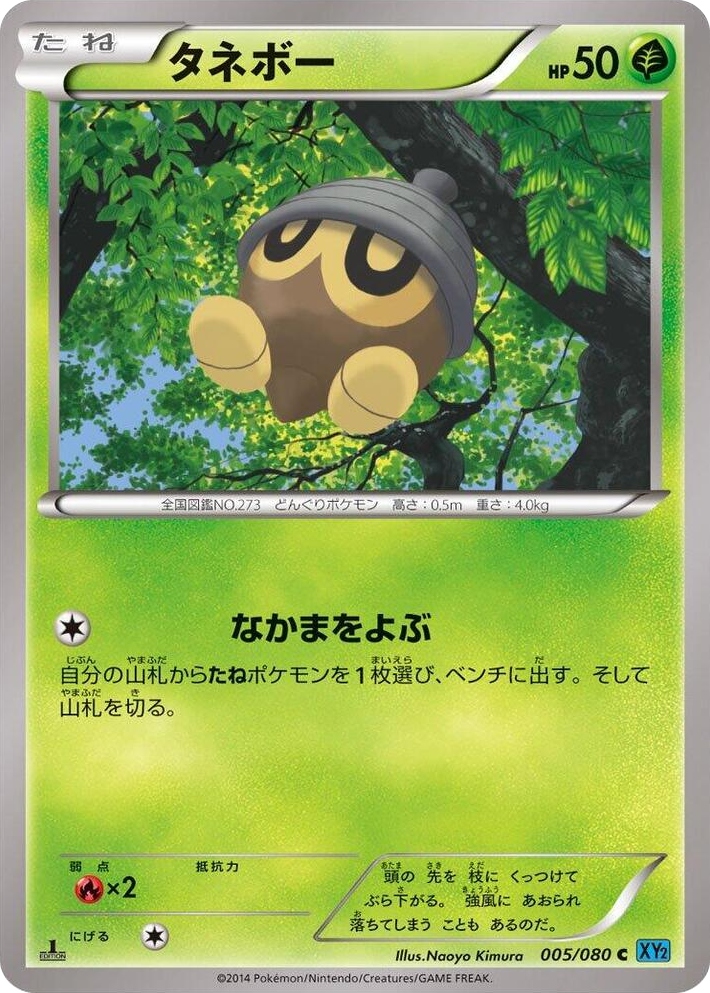 0005 Seedot Common Wild Blaze