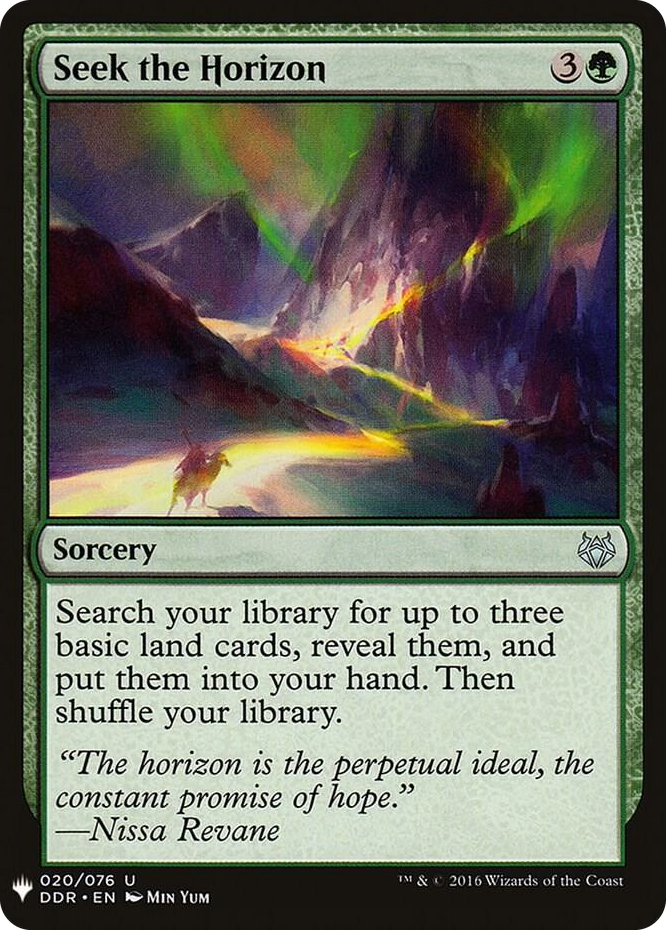0020 Seek the Horizon U The List Reprints