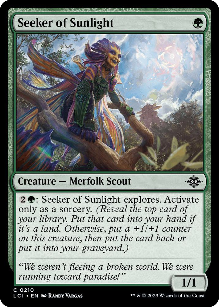 0210 Seeker of Sunlight C The Lost Caverns of Ixalan