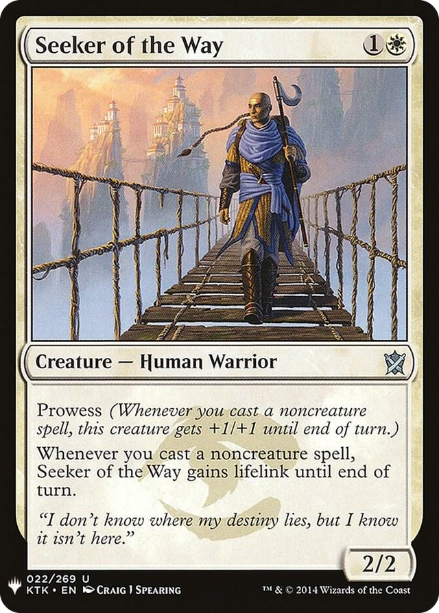 0022 Seeker of the Way U The List Reprints