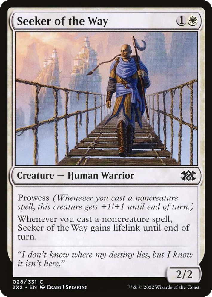 0028 Seeker of the Way C Double Masters 2022