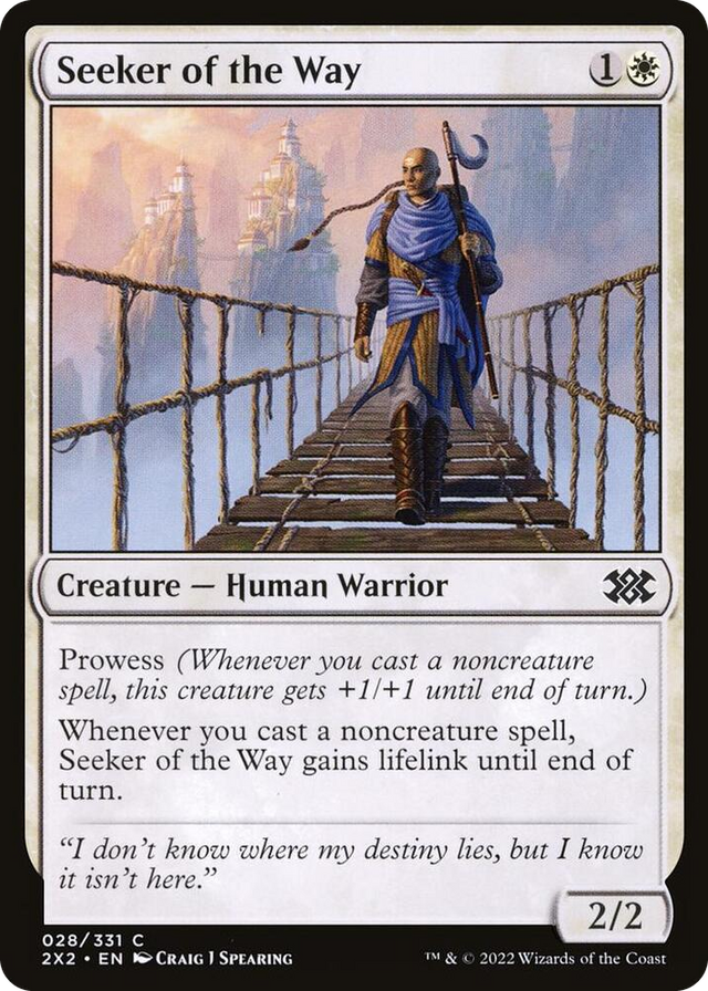 0028 Seeker of the Way C Double Masters 2022