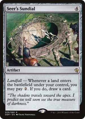 0029 Seer's Sundial R Duel Decks: Zendikar vs. Eldrazi