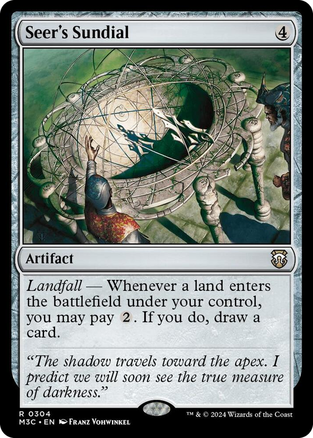 0304 Seer's Sundial R Commander: Modern Horizons 3