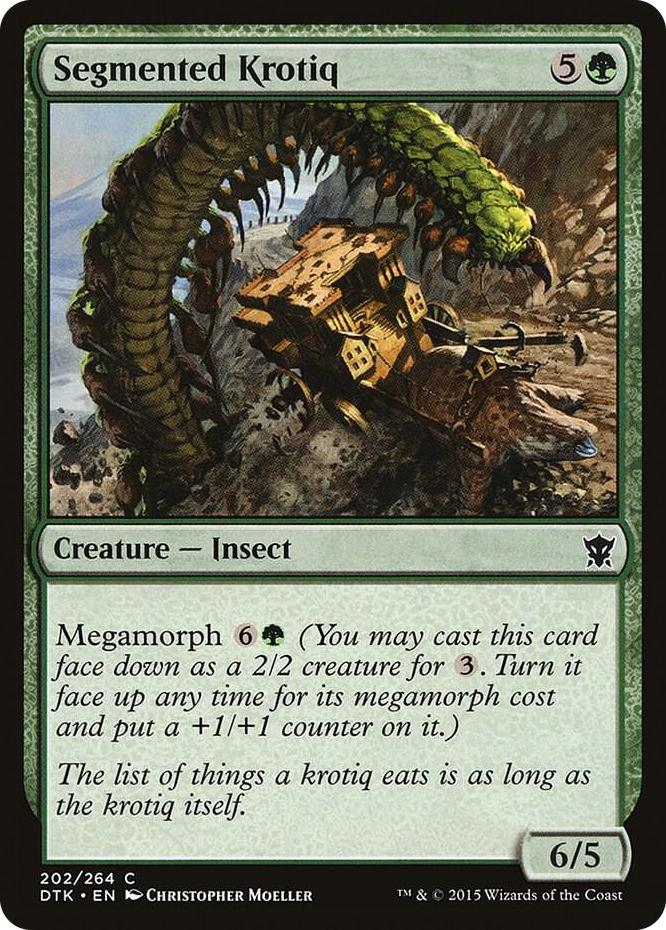 0202 Segmented Krotiq C Dragons of Tarkir