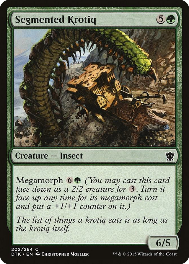 0202 Segmented Krotiq C Dragons of Tarkir