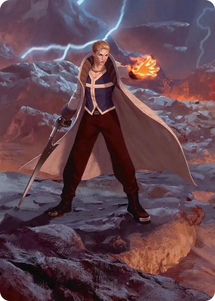 0010 Seifer, Balamb Rival Scene Art Card S Art Series: FINAL FANTASY