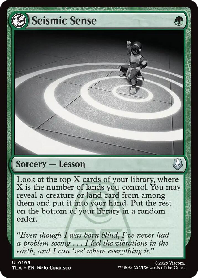 0195 Seismic Sense U The Last Airbender