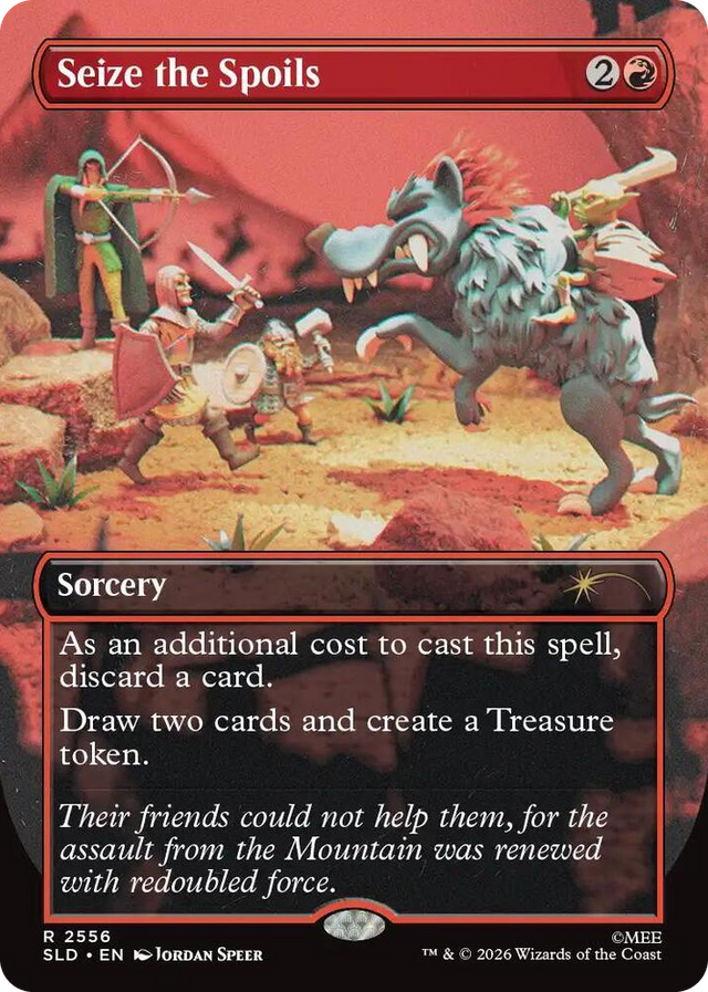 2556 Seize the Spoils R Secret Lair Drop Series