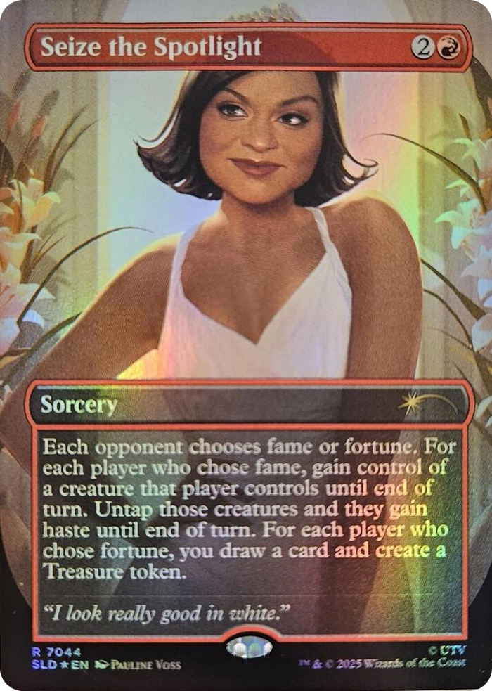 Seize the Spotlight #7044 R - Secret Lair Drop Series Pokemon card