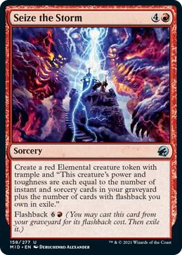 0158 Seize the Storm U Innistrad: Midnight Hunt