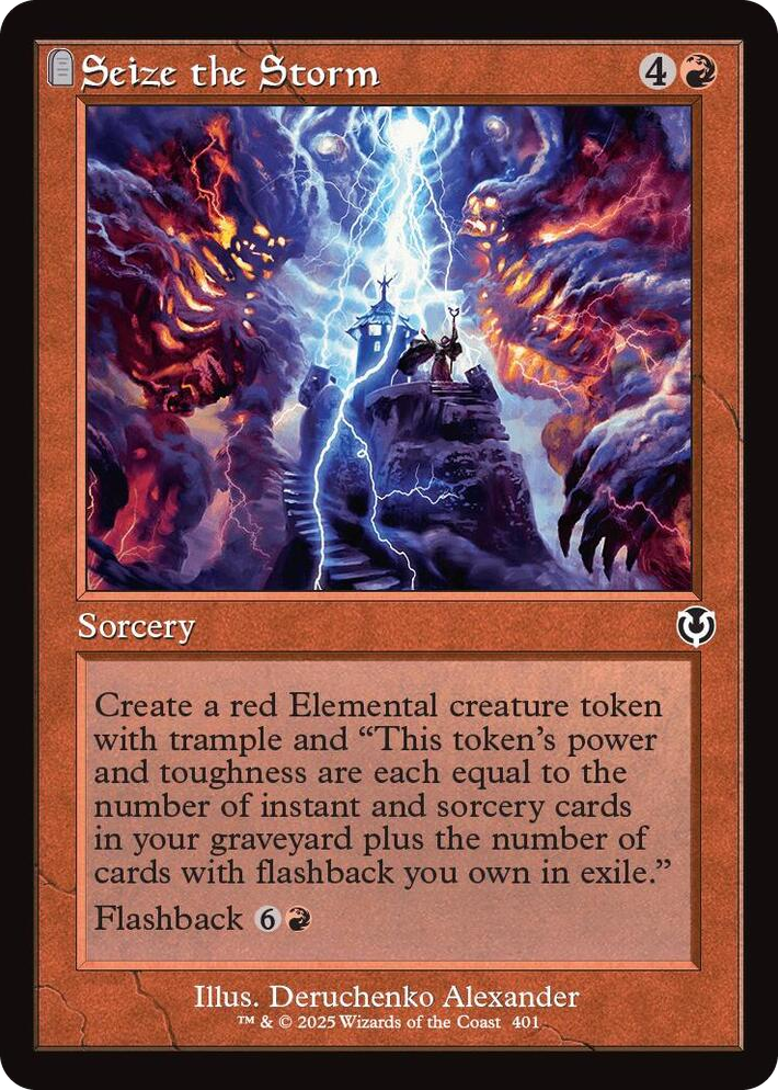 0401 Seize the Storm (Retro Frame) C Innistrad Remastered