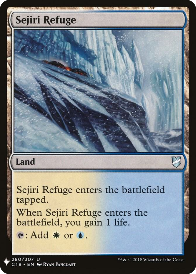 Sejiri Refuge #280 U - The List Reprints Pokemon card