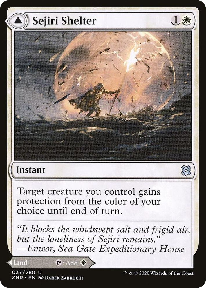 0037 Sejiri Shelter U Zendikar Rising