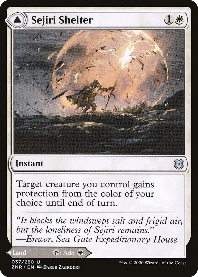 0037 Sejiri Shelter U Zendikar Rising